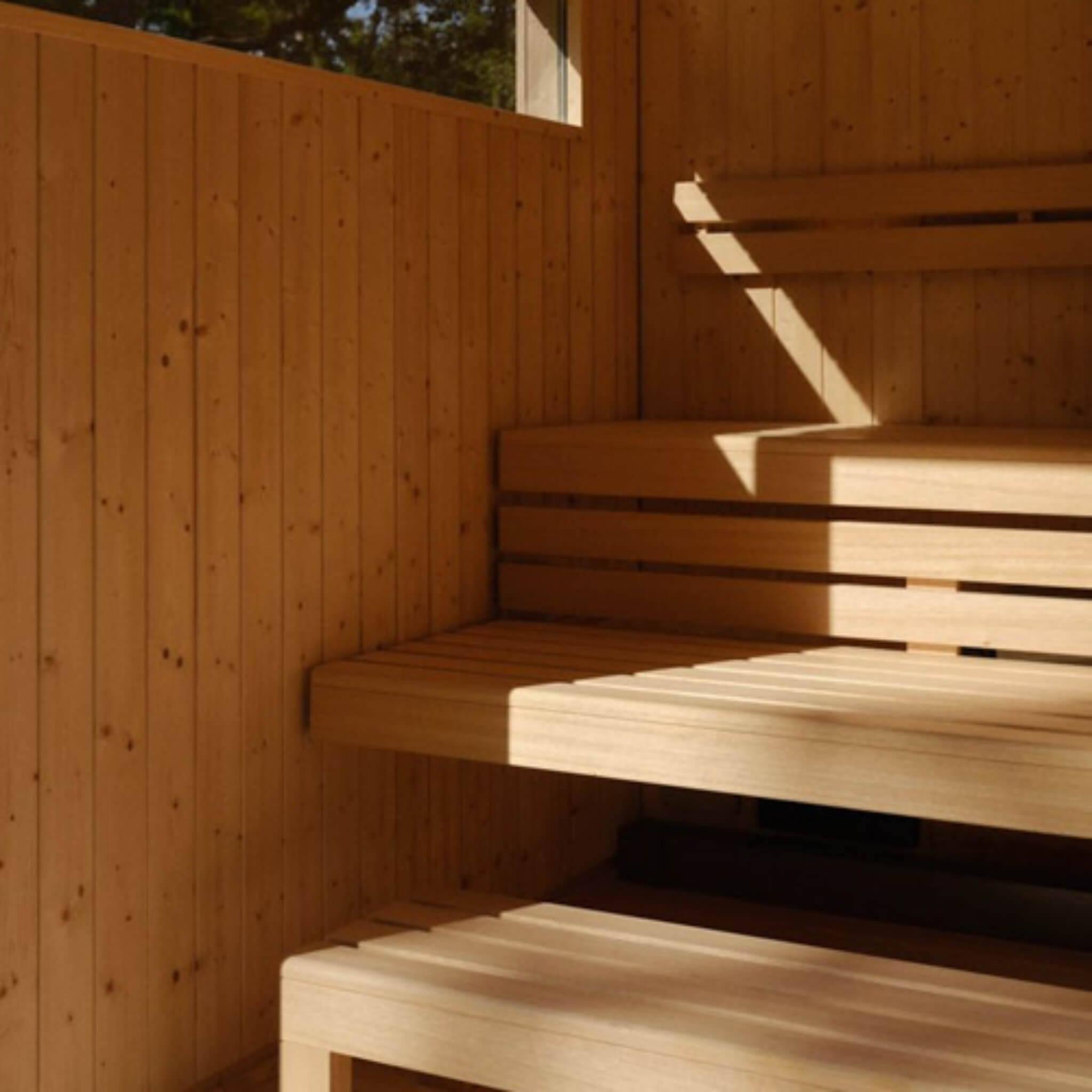 Kohler Kohler C2 Outdoor Weathered Gray Spruce Sauna Kit - Traditional Sauna
