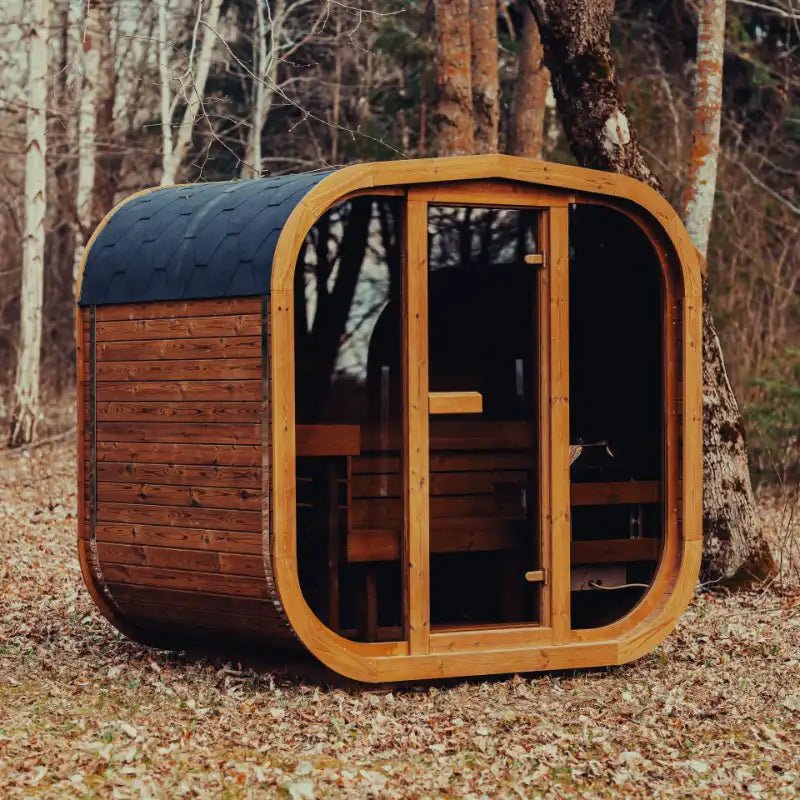 Mande Mande MW16 OutdoorThermoWood Sauna - 4 Person - Traditional Sauna