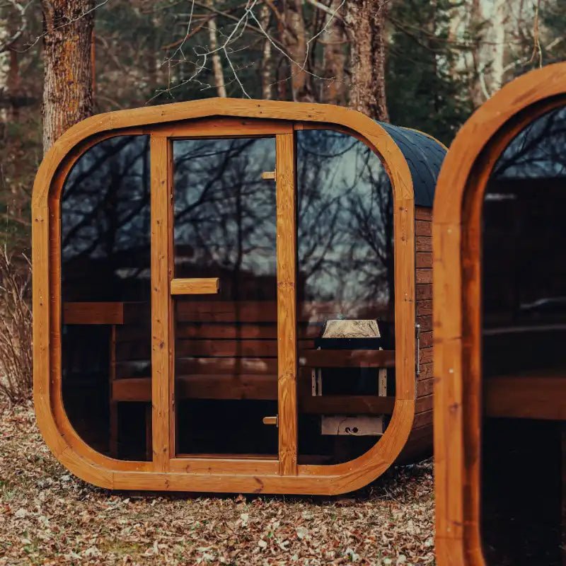 Mande Mande MW16 OutdoorThermoWood Sauna - 4 Person - Traditional Sauna