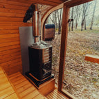 WellnessHydro Mande MW20 OutdoorThermoWood Sauna -6 Person - Traditional Sauna