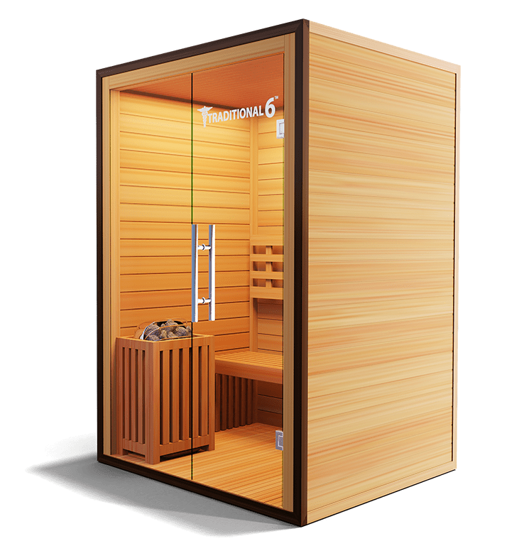 Medical Sauna 3 Person Home Steam Sauna | Traditional 6™ - Traditional Sauna