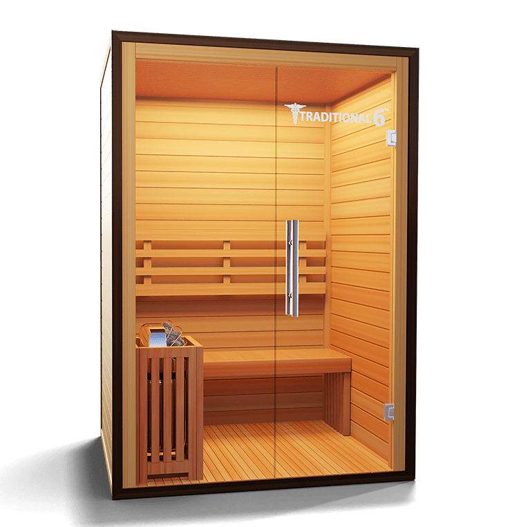 Medical Sauna 3 Person Home Steam Sauna | Traditional 6™ - Traditional Sauna