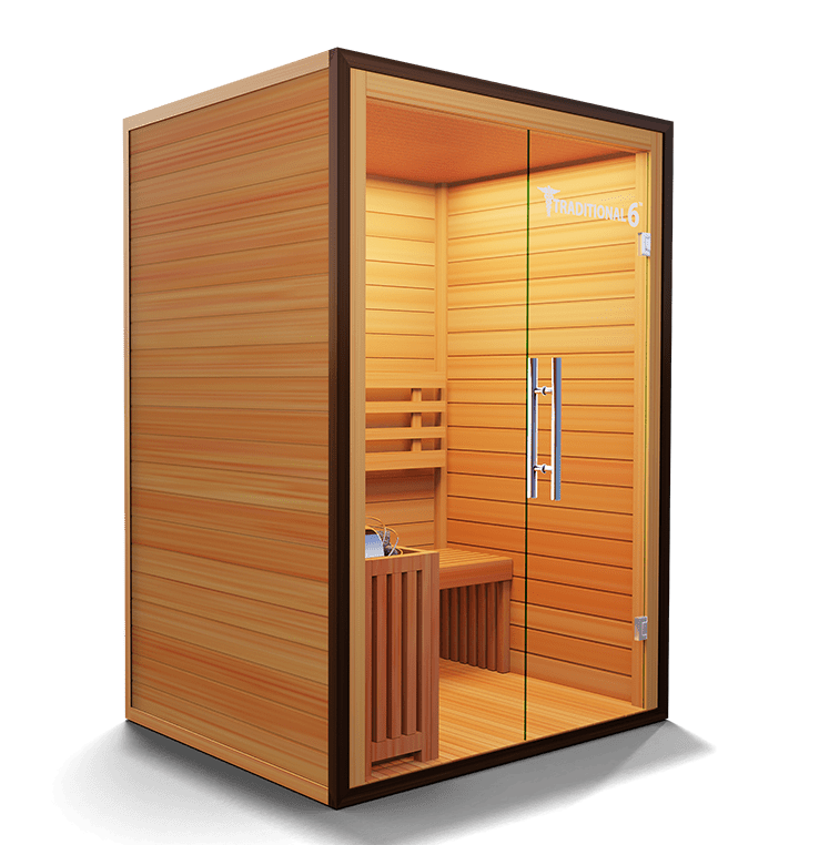 Medical Sauna 3 Person Home Steam Sauna | Traditional 6™ - Traditional Sauna