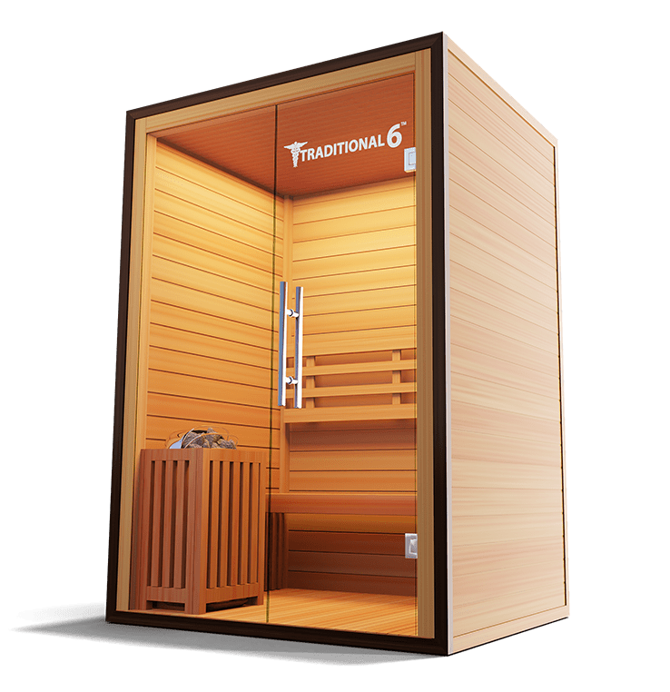 Medical Sauna 3 Person Home Steam Sauna | Traditional 6™ - Traditional Sauna