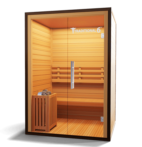 Medical Sauna 3 Person Home Steam Sauna | Traditional 6™ - Traditional Sauna