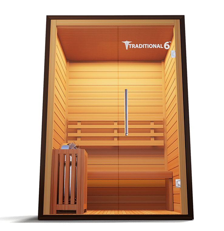 Medical Sauna 3 Person Home Steam Sauna | Traditional 6™ - Traditional Sauna