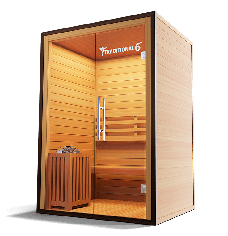Medical Sauna 3 Person Home Steam Sauna | Traditional 6™ - Traditional Sauna