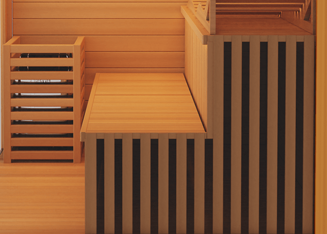 Medical Sauna 3 Person Home Steam Sauna | Traditional 7™ - Traditional Sauna