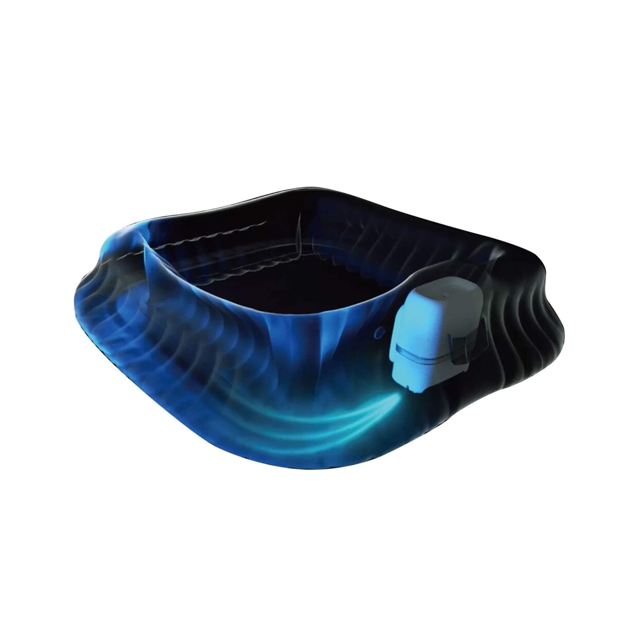 MSpa MSpa Aurora Urban Series 6-Person Inflatable Round Hot Tub With Hydro Massage - Hot Tubs