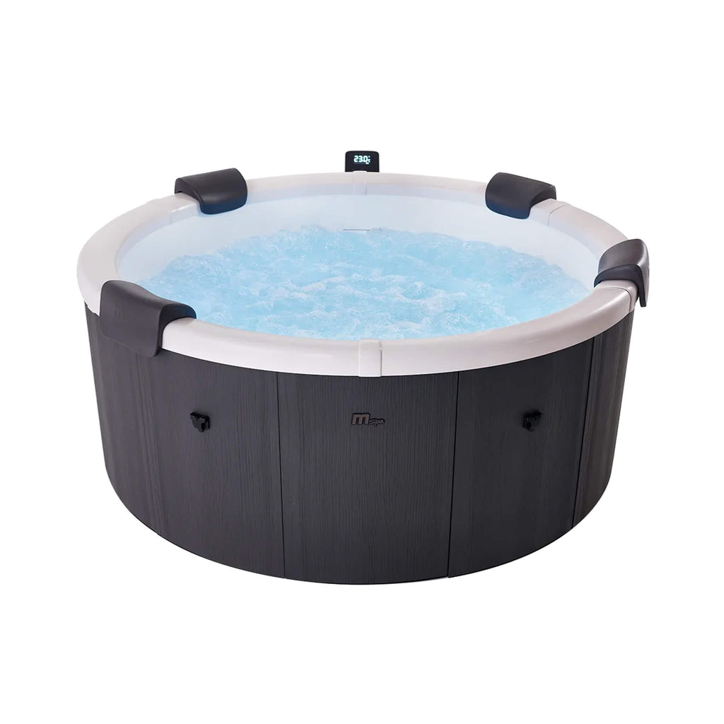 MSpa MSpa Denver Frame Series 6-Person Inflatable Round Hot Tub With Hydro Massage - Hot Tubs