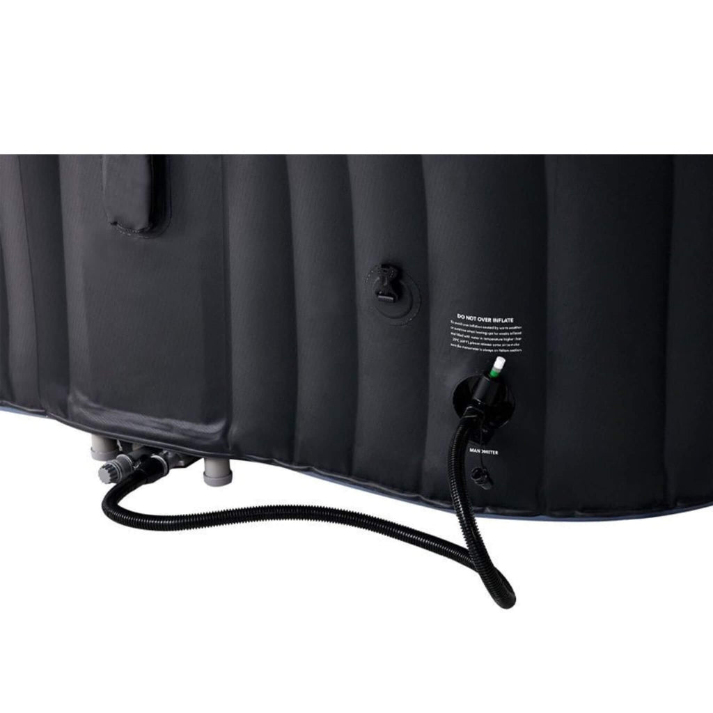 MSpa MSpa Tekapo Comfort Series 6-Person Inflatable Square Bubble Spa Hot Tub With 132 Bubble Jets - Hot Tubs