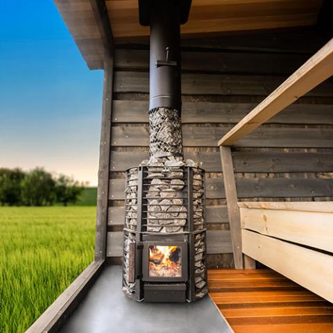 NARVI Narvi Inari Wood-Burning Sauna Heater - Wood-Burning Sauna Heater