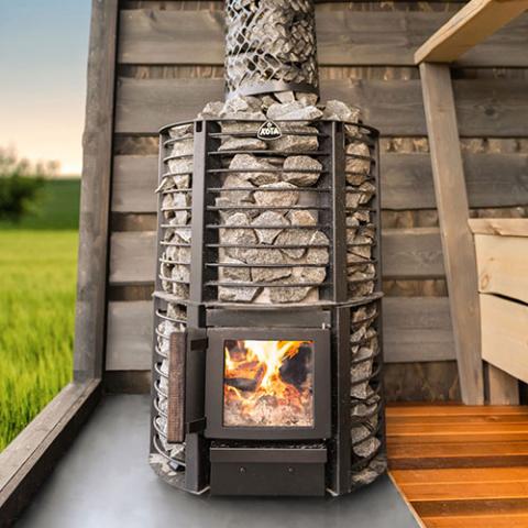 NARVI Narvi Inari Wood-Burning Sauna Heater - Wood-Burning Sauna Heater
