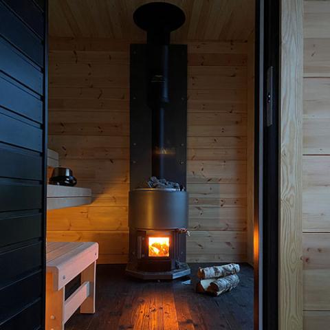 NARVI Narvi Luosto VS Wood-Burning Sauna Heater - Wood-Burning Sauna Heater