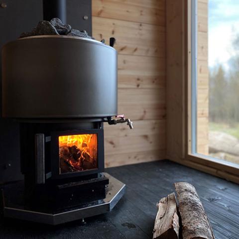 NARVI Narvi Luosto VS Wood-Burning Sauna Heater - Wood-Burning Sauna Heater