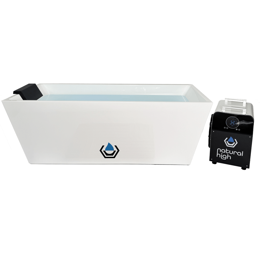Natural Hight Natural High™ Premier Experience Acrylic Tub & Chiller - Cold Plunge