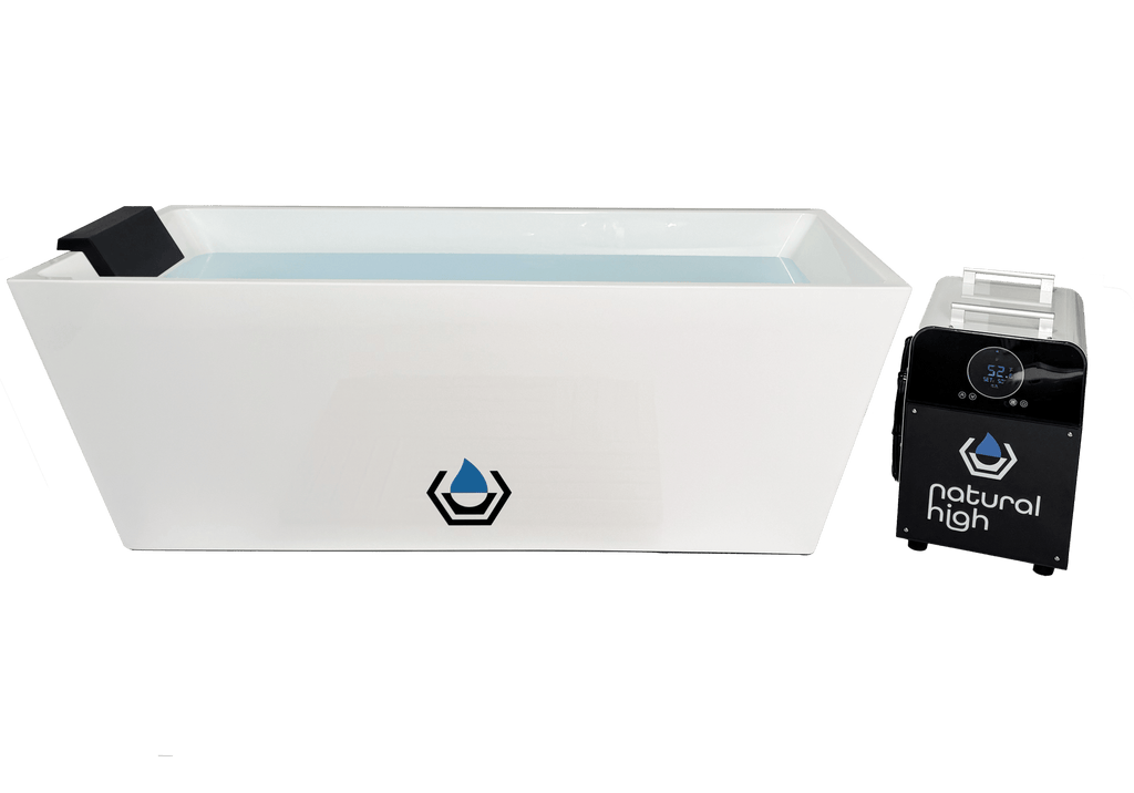 Natural Hight Natural High™ Premier Experience Acrylic Tub & Chiller - Cold Plunge