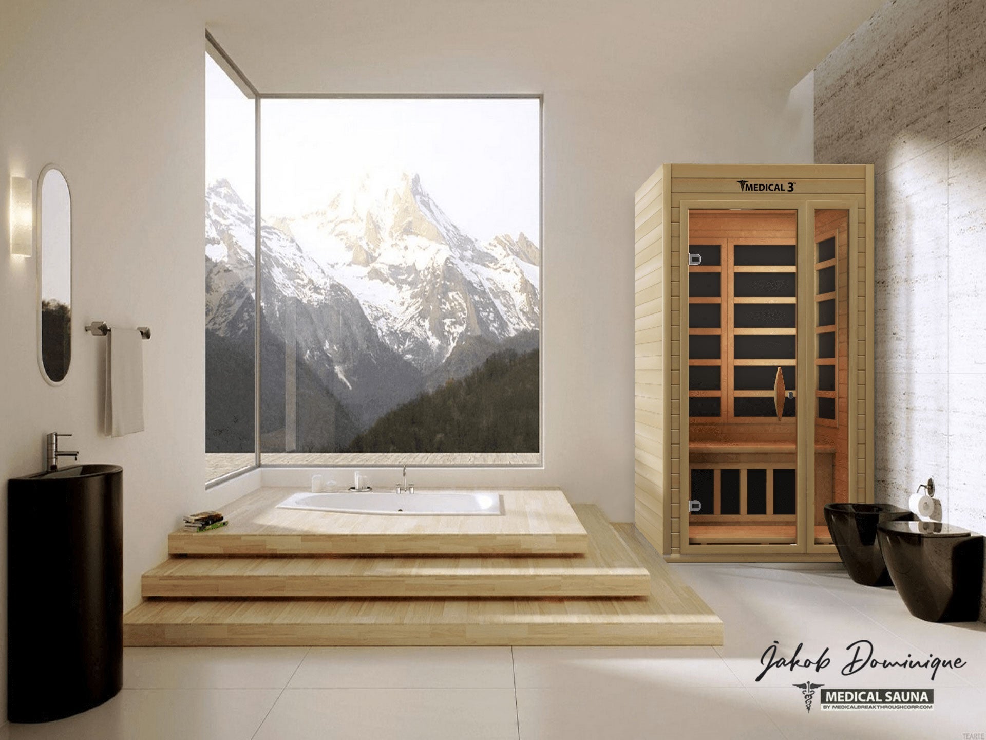 Medical Sauna Personal Indoor Infrared Full Spectrum Sauna | Medical 3™ - Infrared Sauna