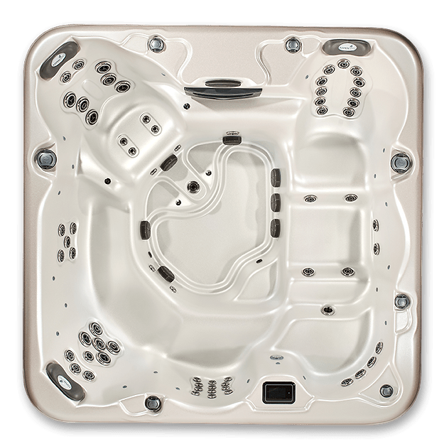 Aspen Spas Pinnacle Hot Tub 6-7 Adults Luxury 8' Spa for Ultimate Relaxation - Hot Tubs