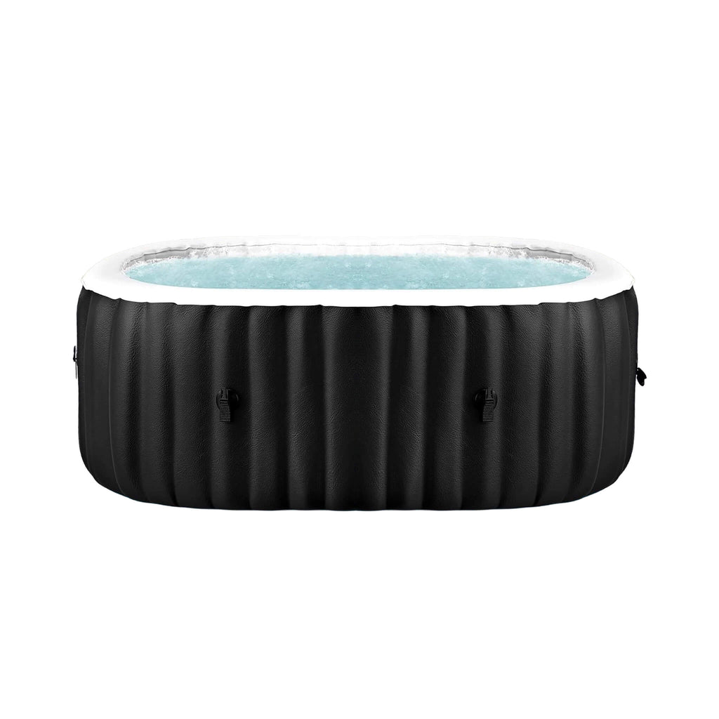 Premium Premium 2-Person Inflatable Hot Tub with 8-Color LED Lights - Hot Tubs