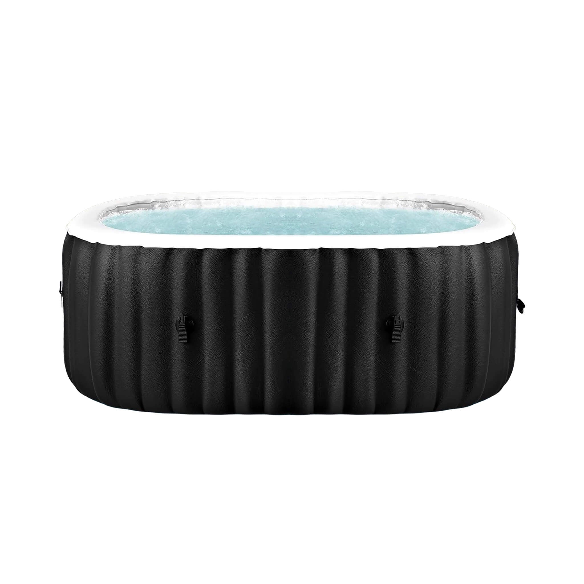 Premium Premium 2-Person Inflatable Hot Tub with 8-Color LED Lights - Hot Tubs
