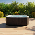 Premium Premium 2-Person Inflatable Hot Tub with 8-Color LED Lights - Hot Tubs