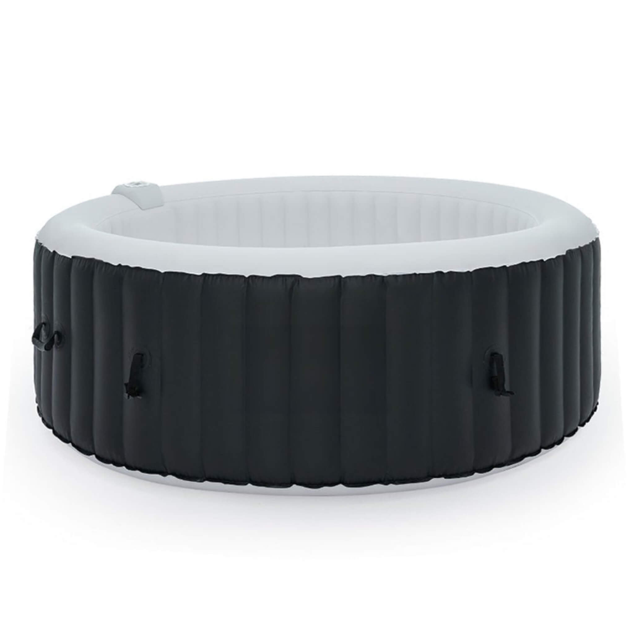 Premium 7FT Blow Up 6-Person Sauna Pool Hot Tub With 130 Jets