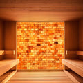 PROSAUNAS PROSAUNAS Customizable Himalayan Salt Sauna Wall Kit - Sauna Accessories