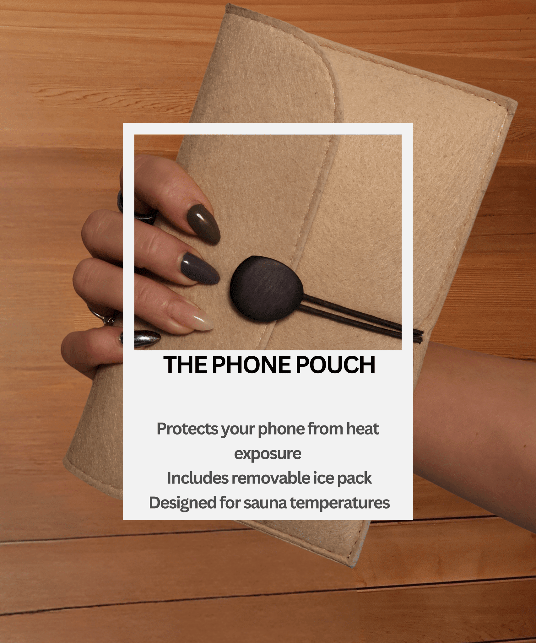 Embrace The Heat Sauna Phone Pouch By Embrace The Heat - Accessories