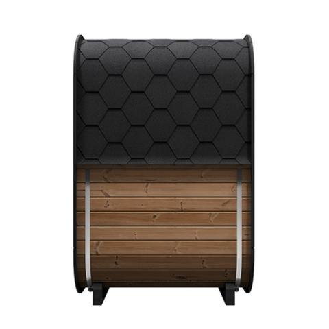 SaunaLife SaunaLife Cube-Series Model CL3G 2-Person Sauna with Glass Front - Traditional Sauna