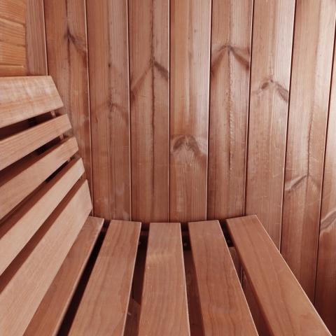 SaunaLife SaunaLife Ergo-Series Model E7 4 Person Sauna Barrel - Traditional Sauna