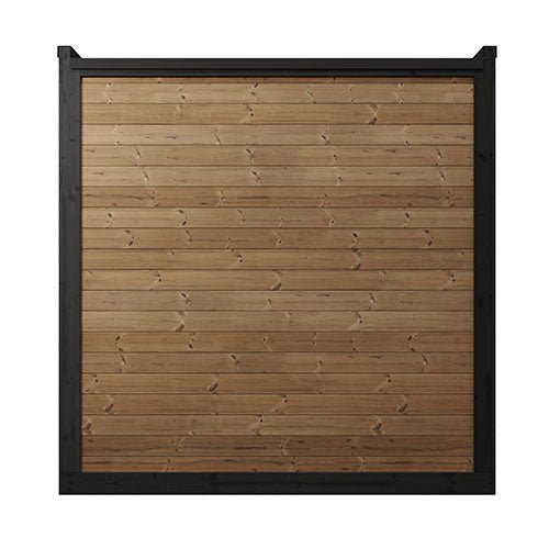 SaunaLife SaunaLife Garden Luxury-Series Model GL6 6-Person Outdoor Sauna with Glass Front Kit - Traditional Sauna