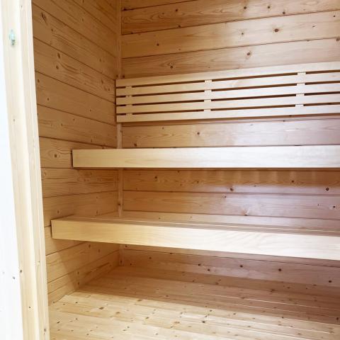 SaunaLife SaunaLife Garden-Series Model G2 4-Person Outdoor Home Sauna Kit - Traditional Sauna