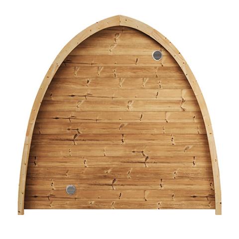 SaunaLife SaunaLife Garden-Series Model G3 Outdoor Home Sauna Kit - Traditional Sauna