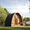 SaunaLife SaunaLife Garden-Series Model G3 Outdoor Home Sauna Kit - Traditional Sauna