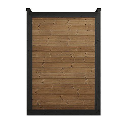 SaunaLife SaunaLife GL4 4-Person Sauna with Glass Front - Traditional Sauna