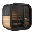 SaunaLife SaunaLife Model CL4G 3-Person Sauna with Glass Front - Traditional Sauna