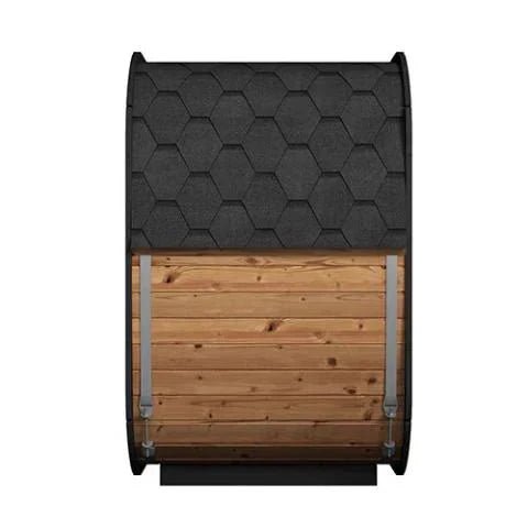 SaunaLife SaunaLife Model CL4G 3-Person Sauna with Glass Front - Traditional Sauna