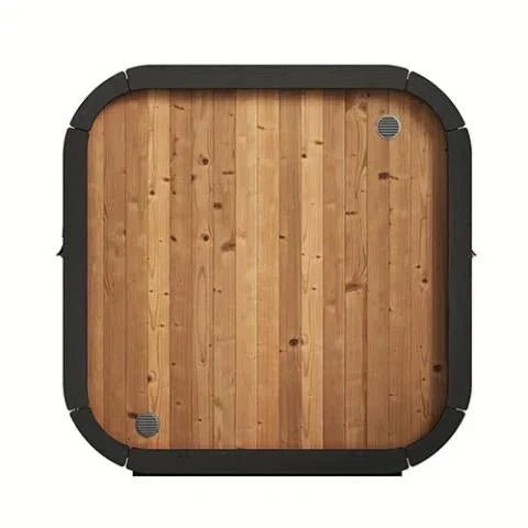SaunaLife SaunaLife Model CL5G 4-Person Outdoor Sauna with Glass Front - Traditional Sauna