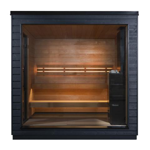 SaunaLife SaunaLife Model G6 Pre-Assembled 5-person Outdoor Home Sauna - Traditional Sauna