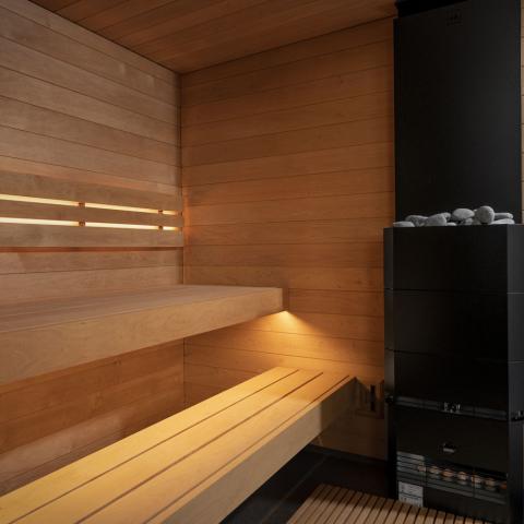 SaunaLife SaunaLife Model G6 Pre-Assembled 5-person Outdoor Home Sauna - Traditional Sauna