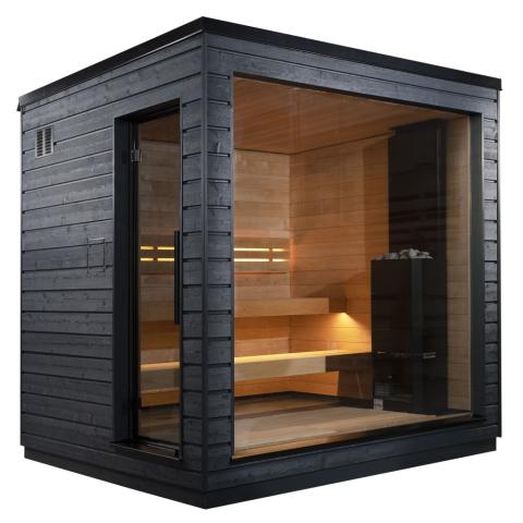 SaunaLife SaunaLife Model G6 Pre-Assembled 5-person Outdoor Home Sauna - Traditional Sauna