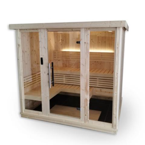 SaunaLife SaunaLife Model X7 6-Person Indoor Home Sauna - Traditional Sauna