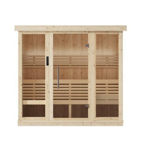 SaunaLife SaunaLife Model X7 6-Person Indoor Home Sauna - Traditional Sauna