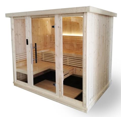 SaunaLife SaunaLife Model X7 6-Person Indoor Home Sauna - Traditional Sauna