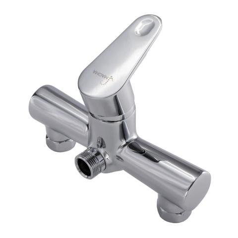SaunaLife SaunaLife Rain-Series Model R3 Outdoor Barrel Shower Kit - Outdoor Shower