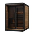 SaunaLife SaunaLife GL4 4-Person Sauna with Glass Front - Traditional Sauna