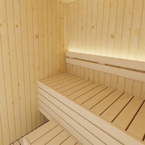 SaunaLife SaunaLife Xperience-Series Model X2 A luxurious 2-Person Indoor Sauna - Traditional Sauna