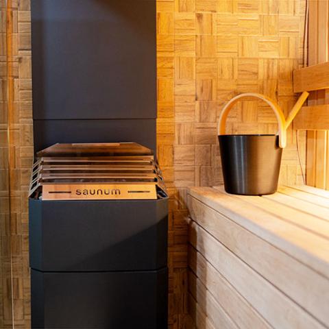 Saunum Saunum AIR 5 CSB WiFi Sauna Electric Heater Package - Electric Sauna Heaters