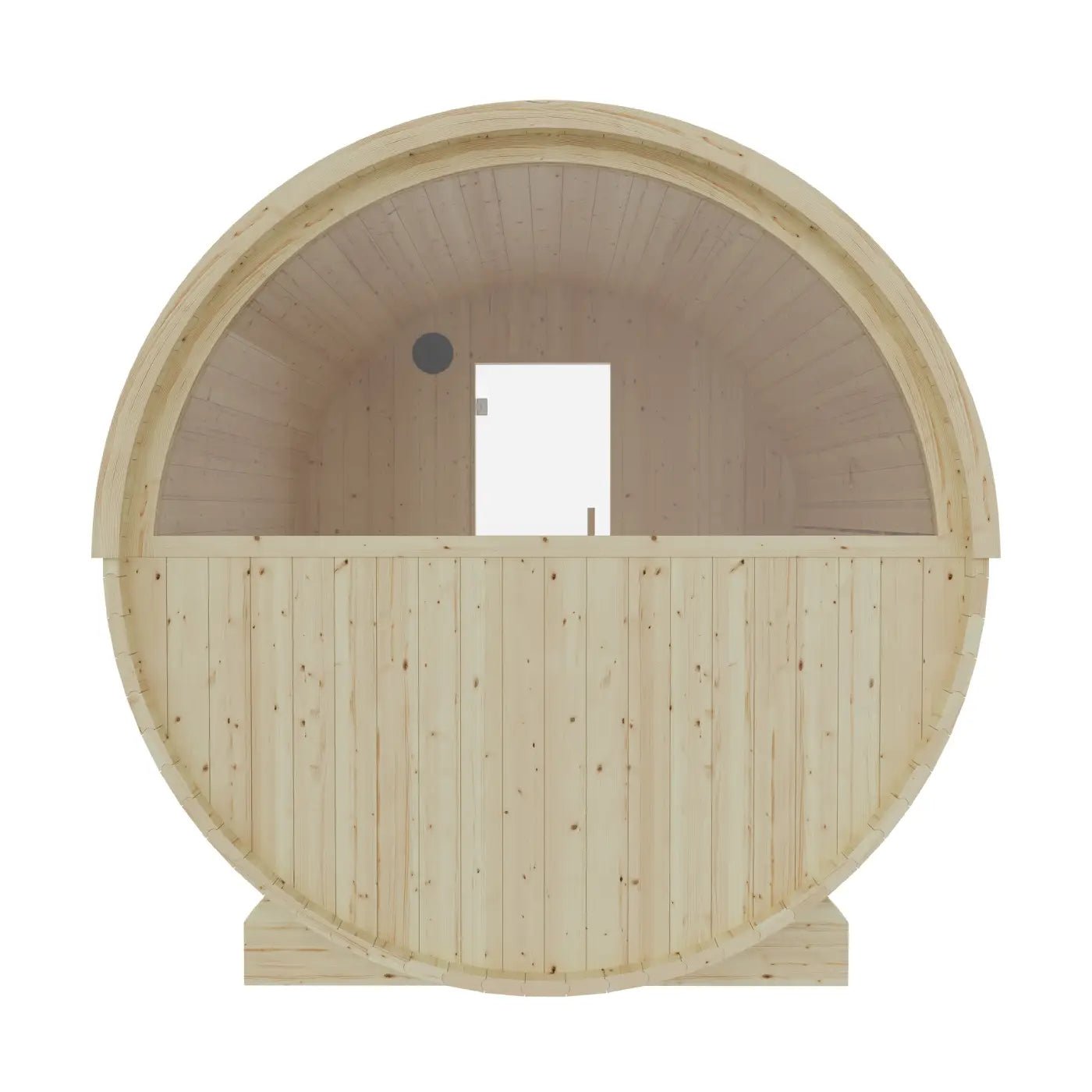 Finnish Sauna Builders Tampere Finnish Barrel Outdoor Sauna with WiFi Heater By Finnish Sauna Builders - Traditional Sauna